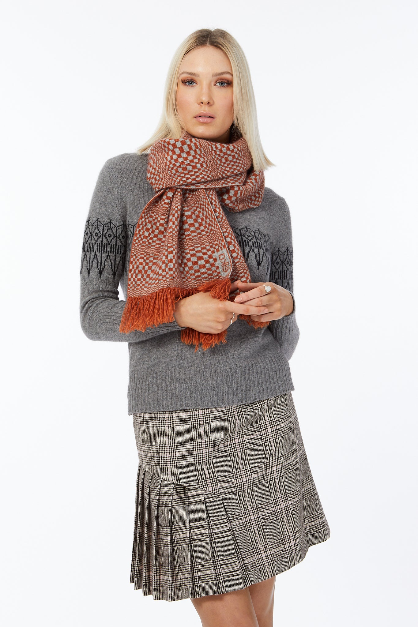 Chessboard Scarf