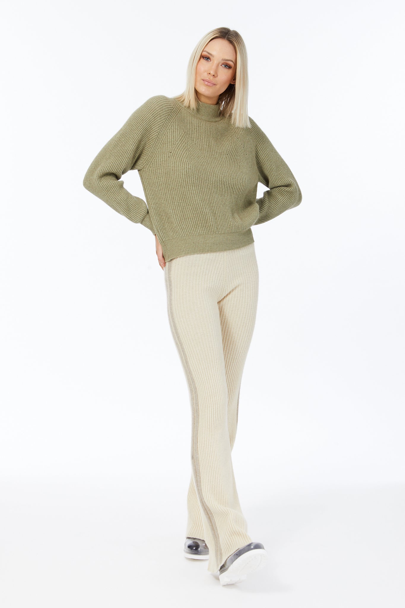 Possum Silk Merino Zoe Jumper in Birch