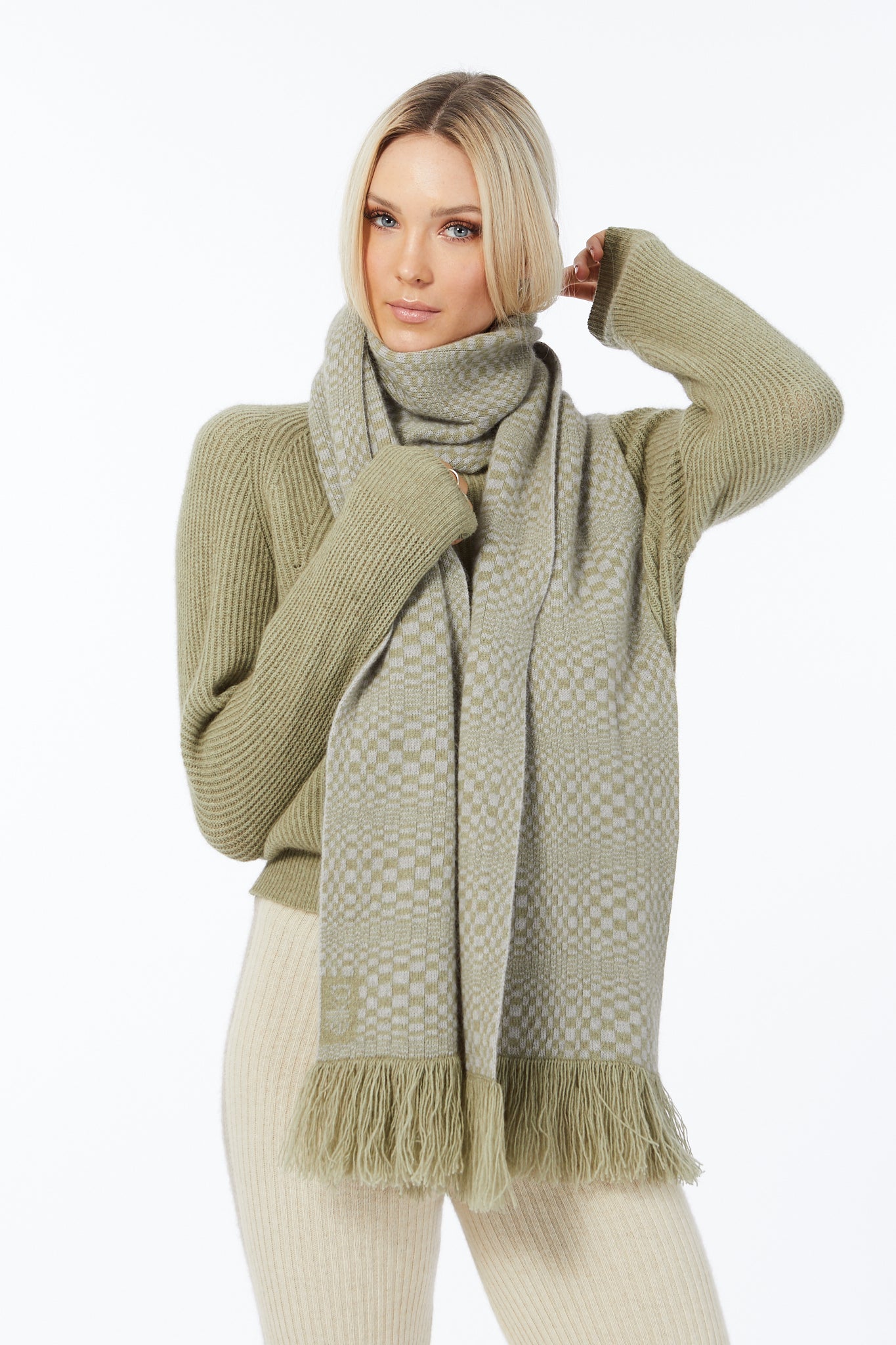 Chessboard Scarf