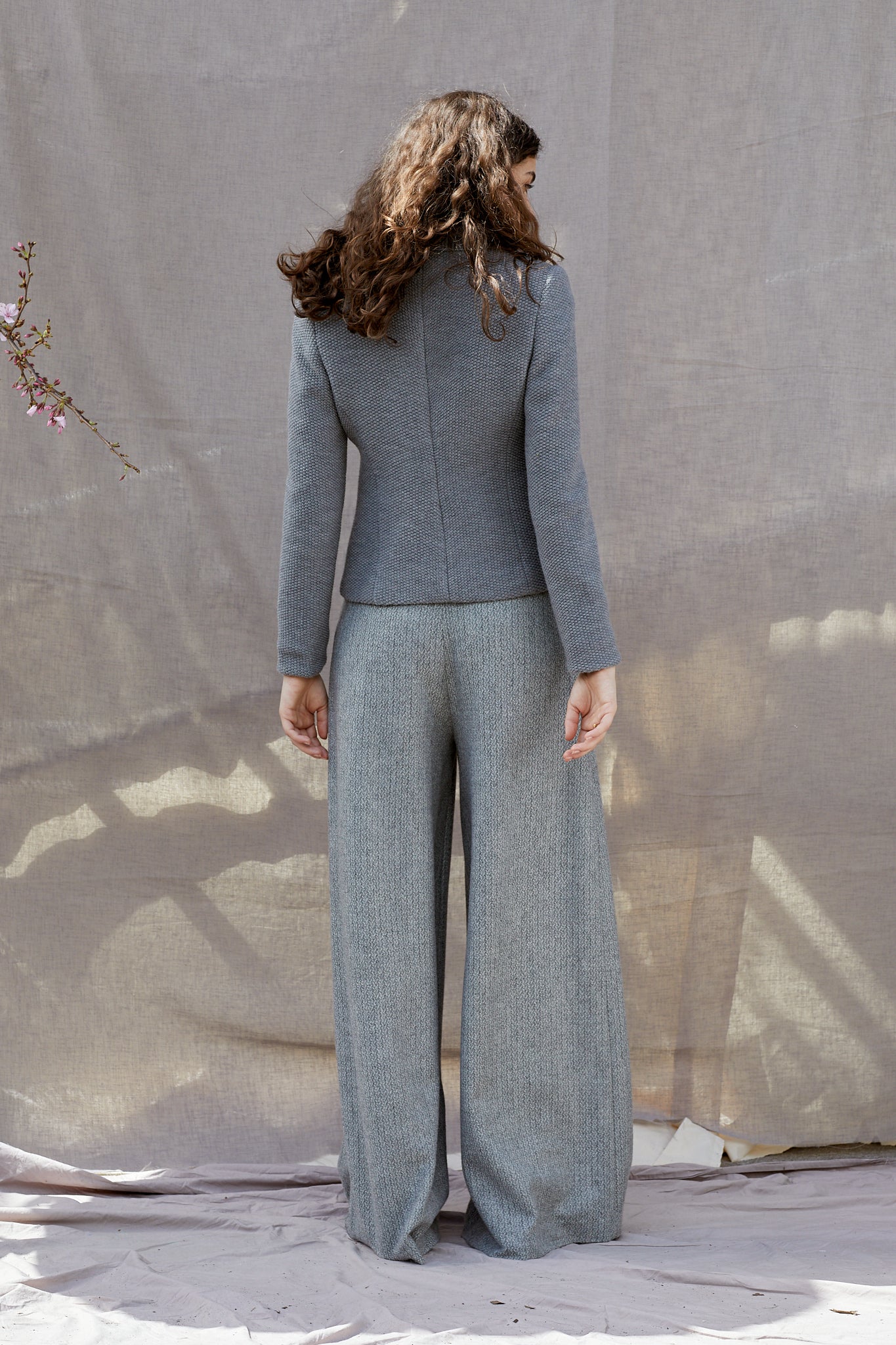 Moss Stitch Blazer