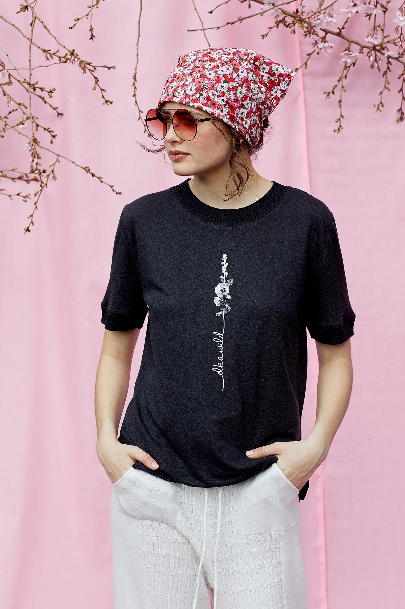 Hollyhock Linen Bamboo Top