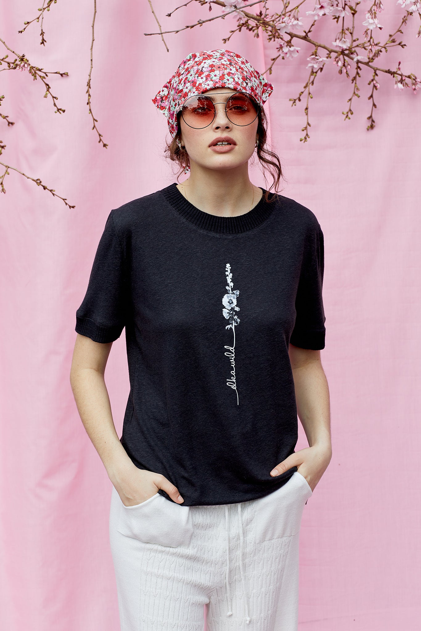 Hollyhock Linen Bamboo Top