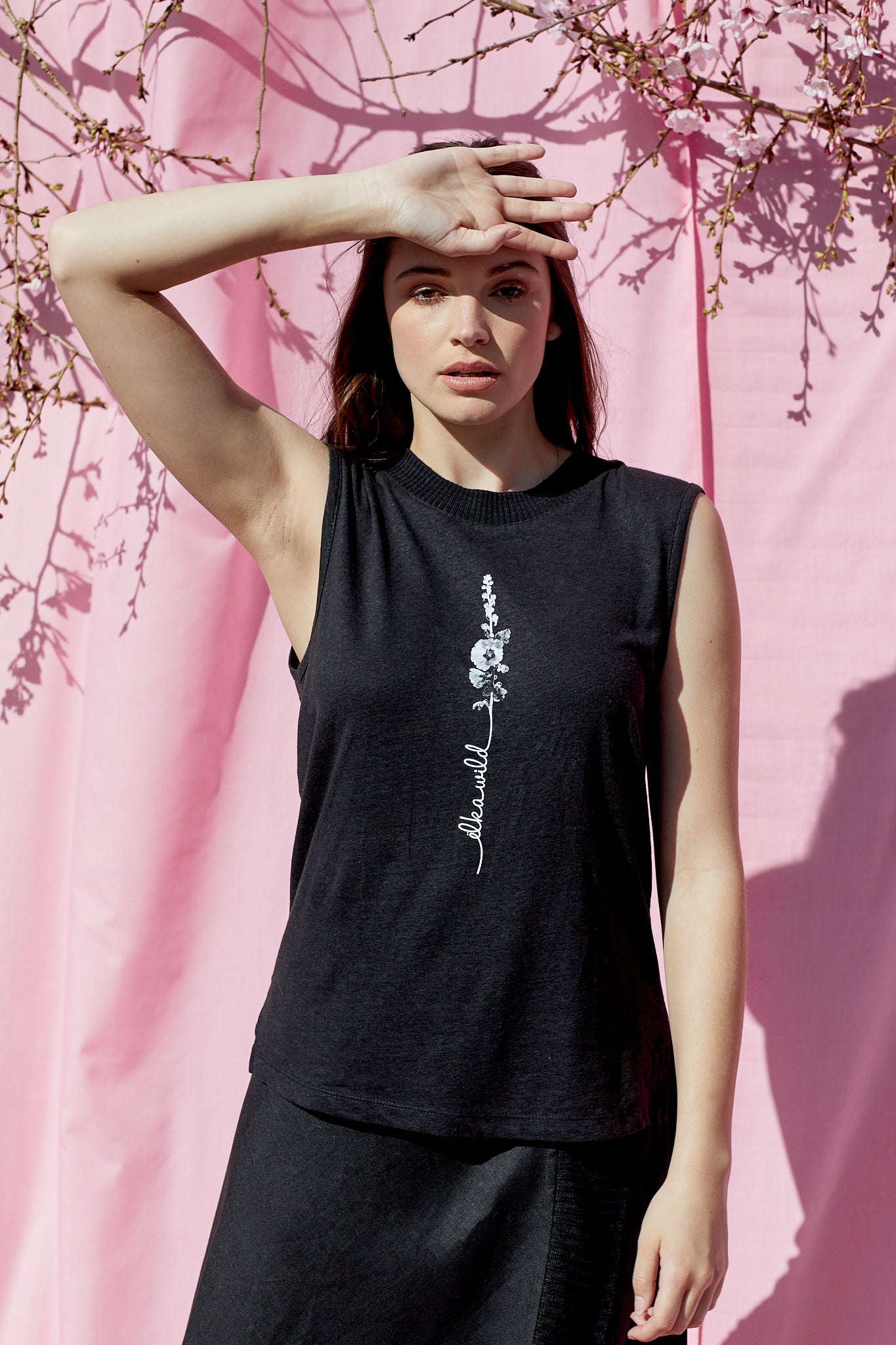 Hollyhock Linen Bamboo Top