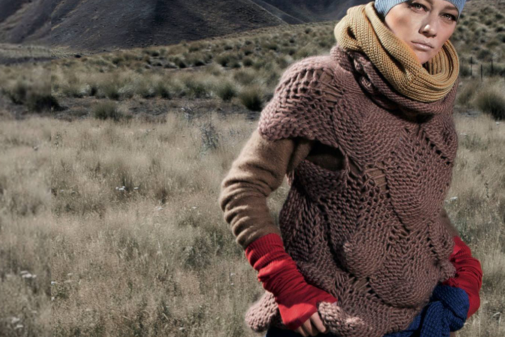 Elka Knitwear South Island Editorial