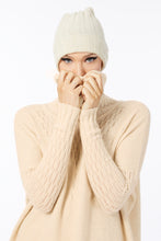 Cashmere Possum Silk Lace Tunic in Butter Soft