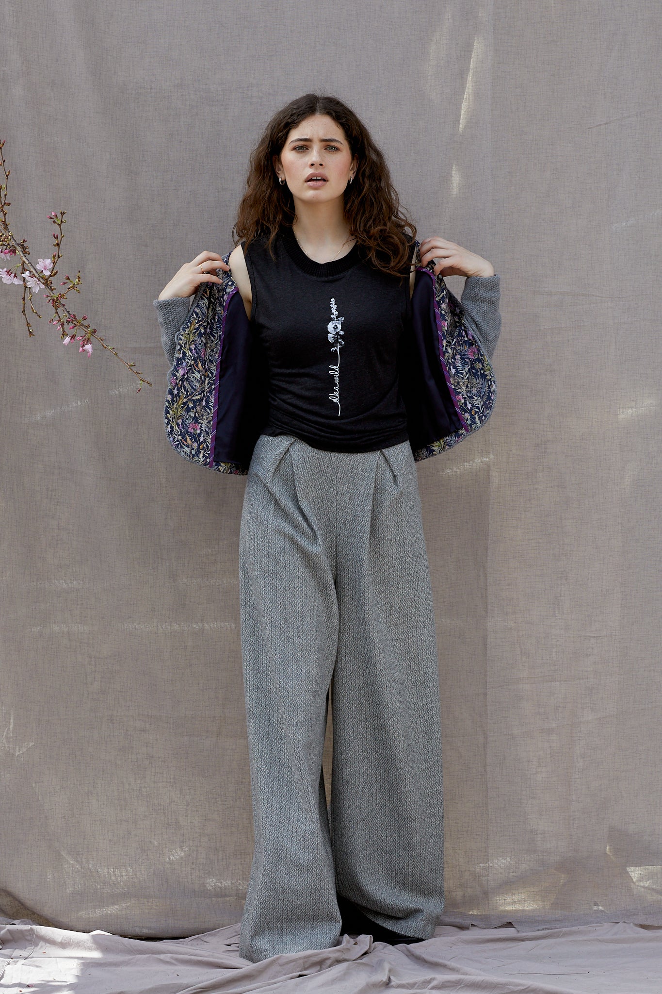 Hollyhock Linen Bamboo Top