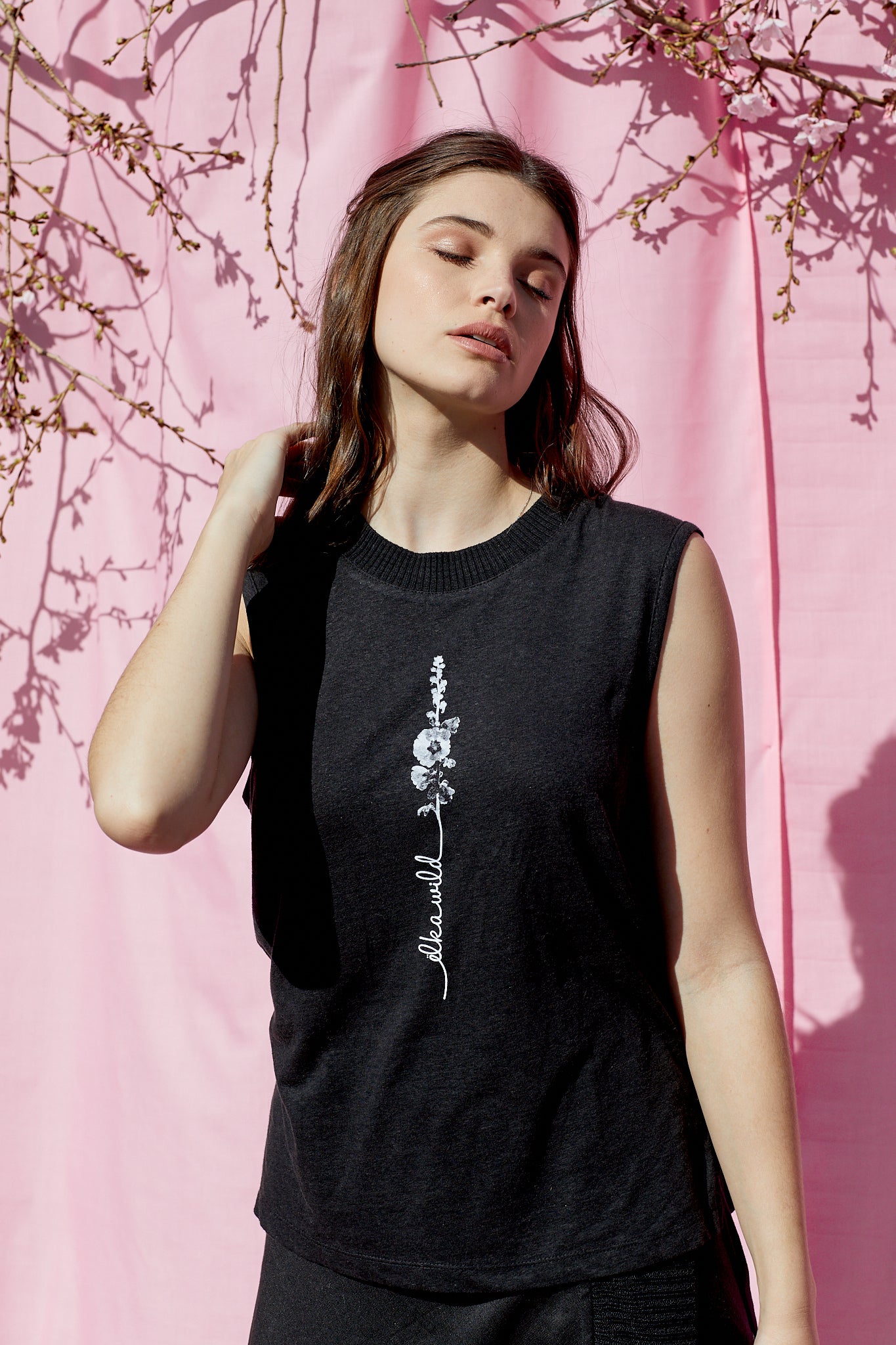 Hollyhock Linen Bamboo Top