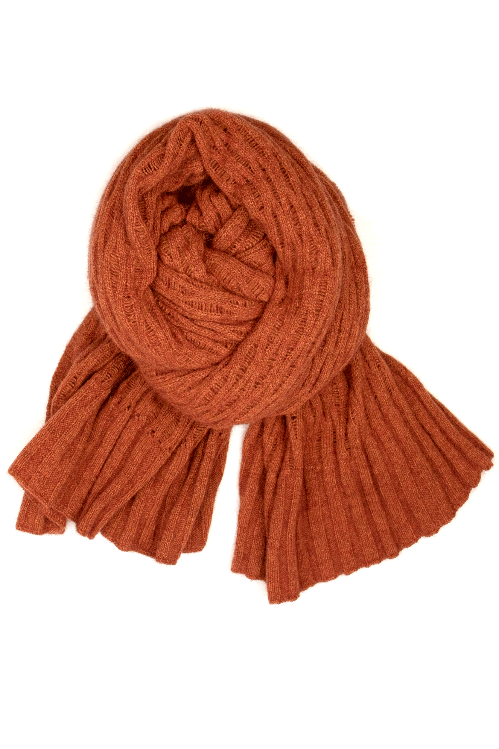 Lace Pashmina Persimmon