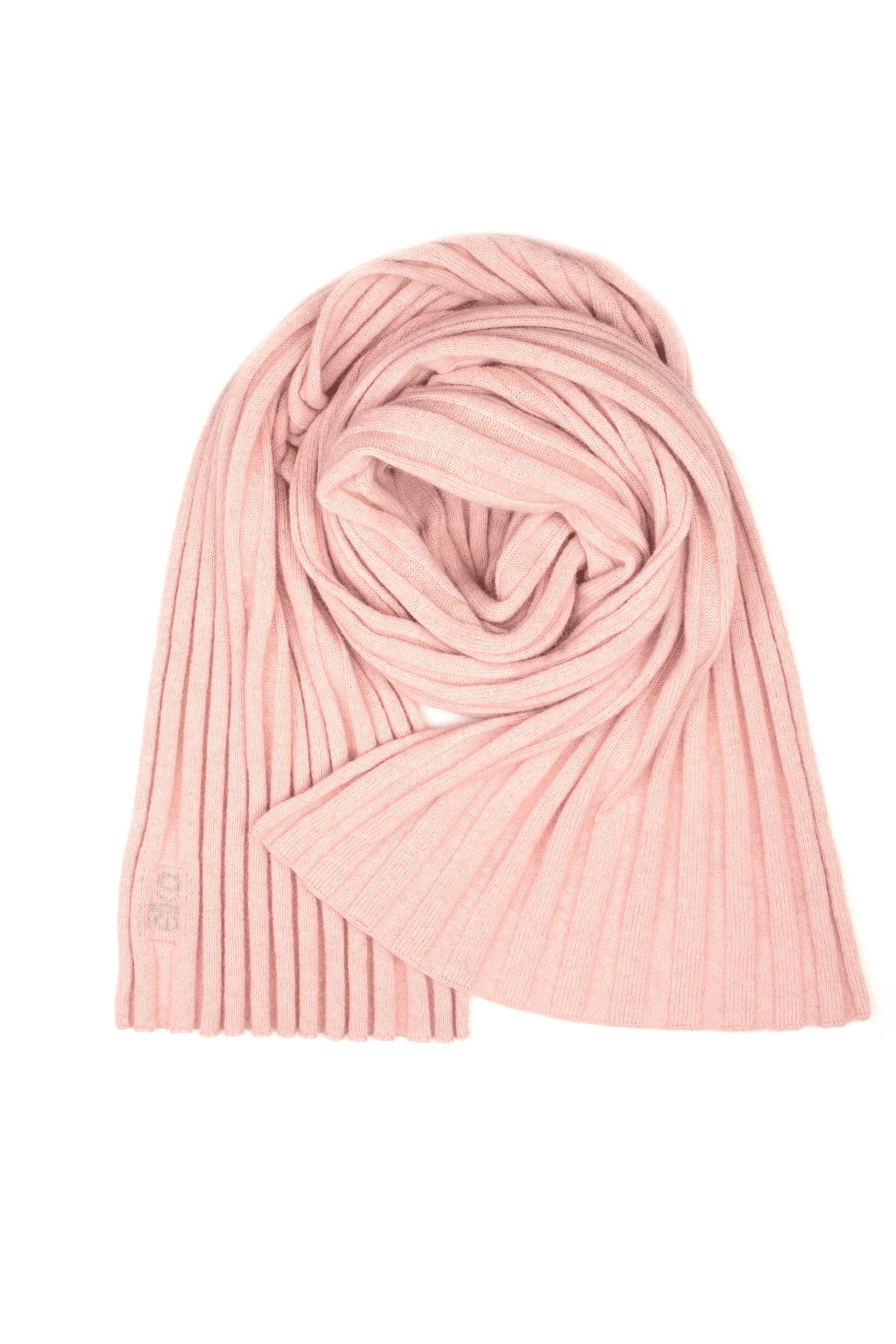 Rib Scarf in Veneta Pink